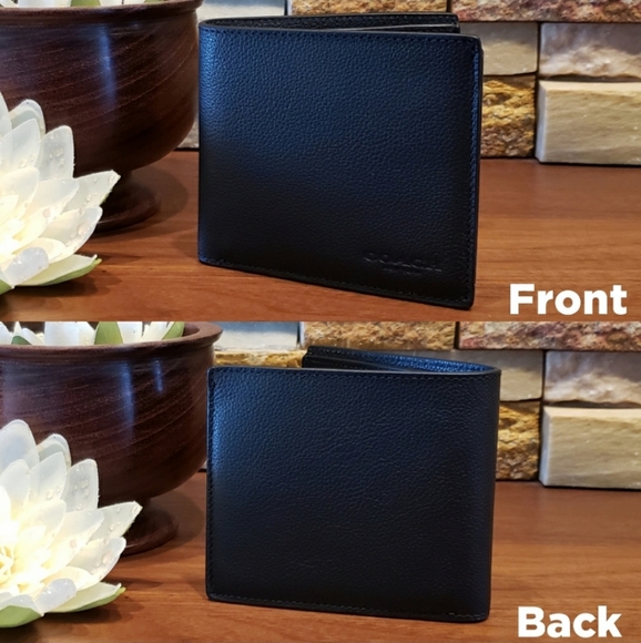 *SALE* NEW Coach Leather Wallet & Luggage Tag - Picture 5 of 8